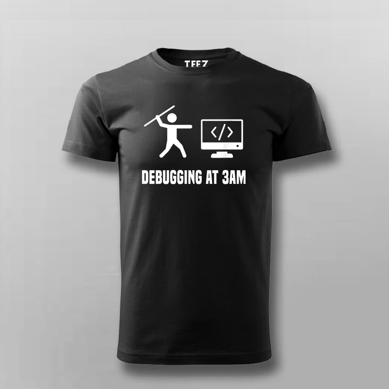 Funny Programming Coding Debugging T Shirt For Men