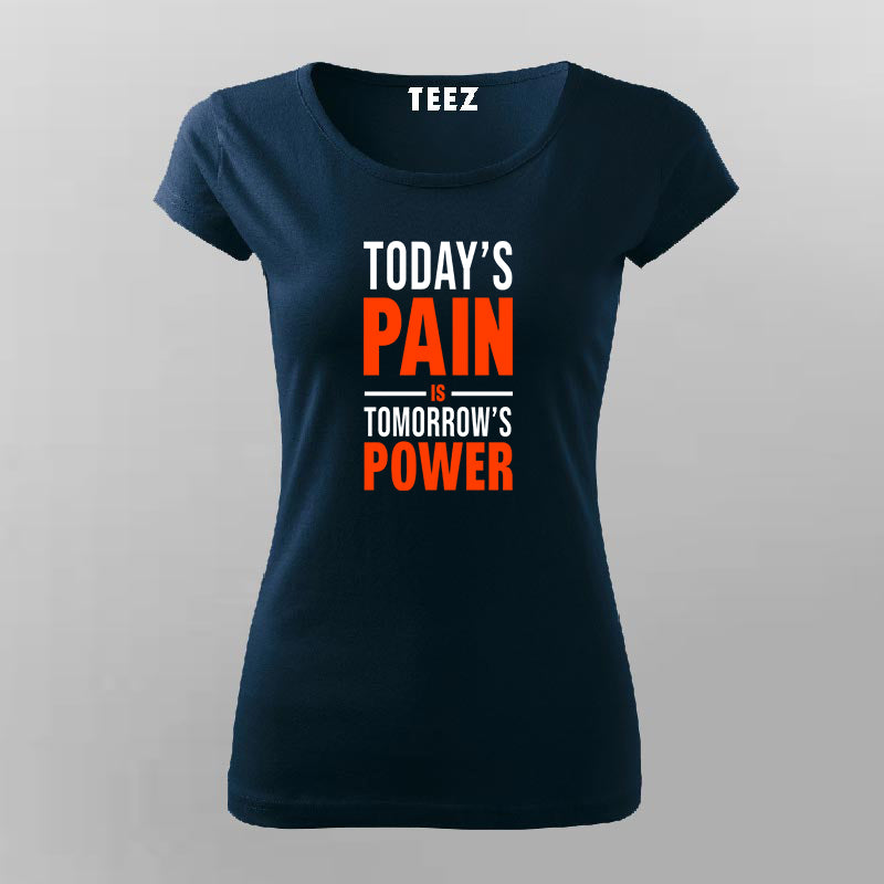 Installing Muscles Please Wait Funny Sport Gym T-Shirt For Women –