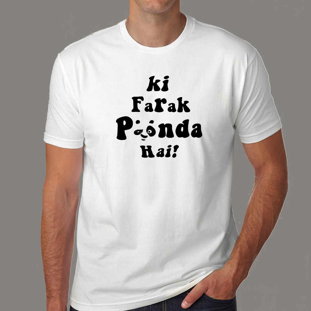 ki farak panda t shirt