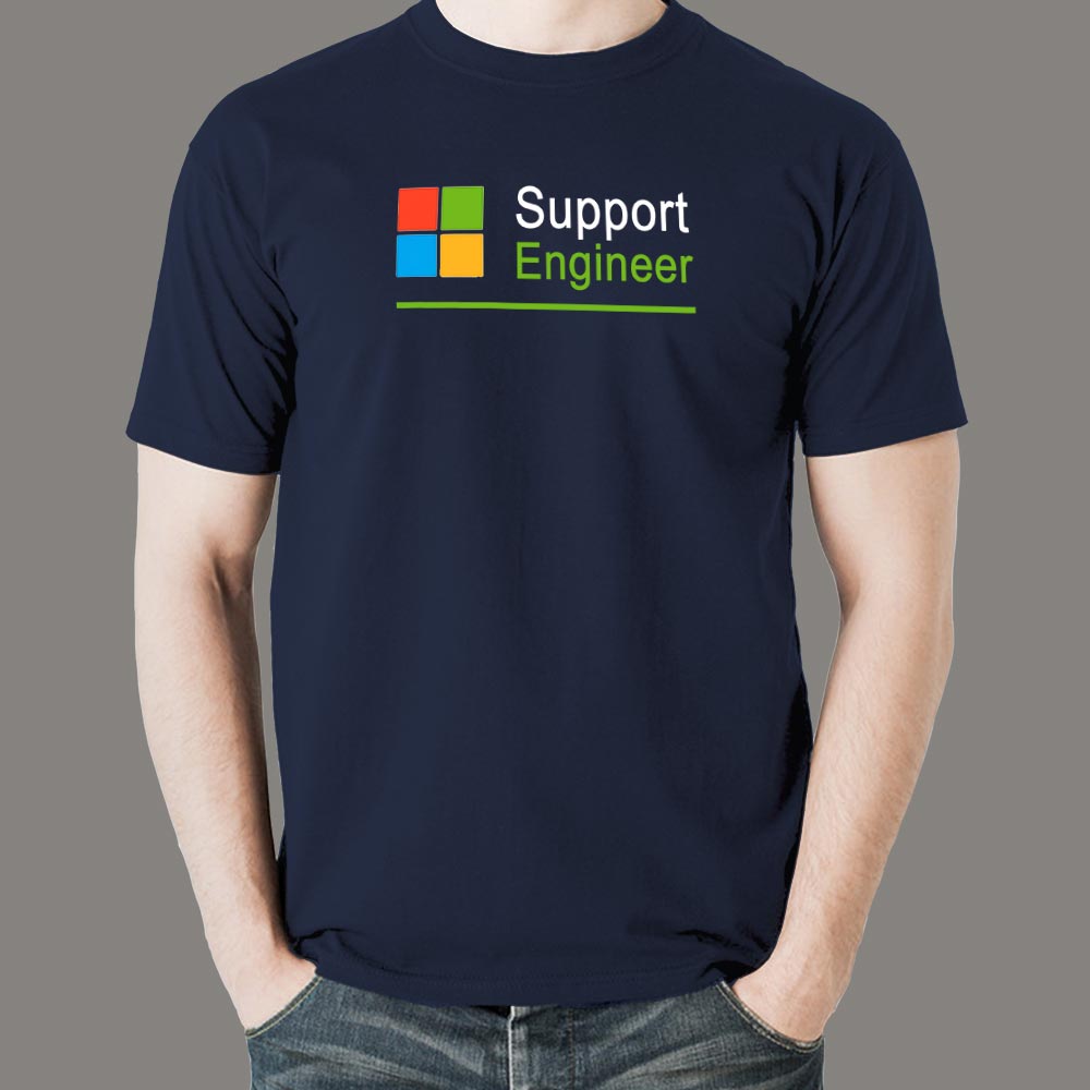 Microsoft Support Engineer Men s Profession T Shirt