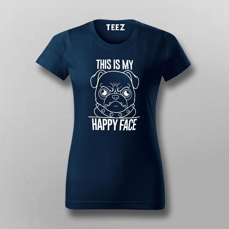 Pug face outlet t shirt