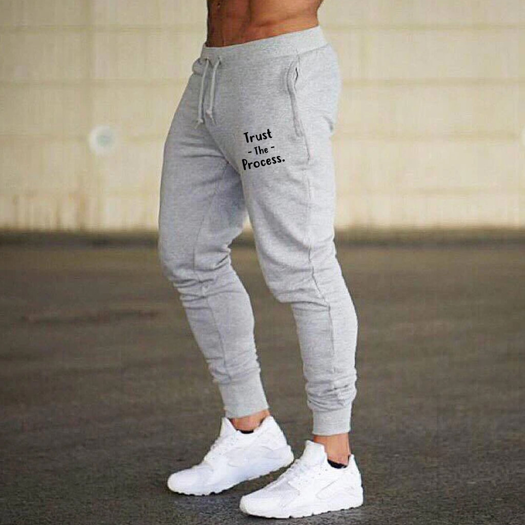 Trust The process Casual joggers with Zip for Men India –