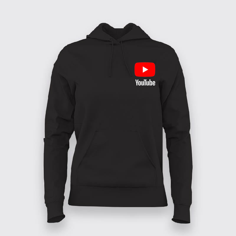 Youtube on sale logo hoodie