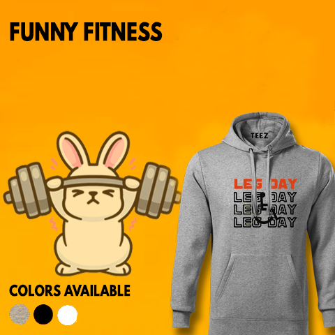 Funny Fitness Gym Hoodie For Men