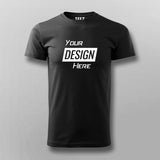 Custom Round Neck T-Shirts Online India