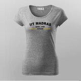 IIT Madras Heritage Tee ESTD 1959 - Women's Edition