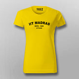 IIT Madras Heritage Tee ESTD 1959 - Women's Edition