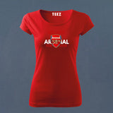 Fan-Made Arsenal T-Shirt for Women | Gunners Fan Gear