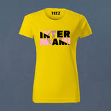 Fan-Made Inter Miami T-Shirt for Women | Herons Fan Gear