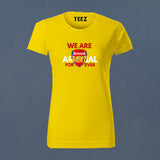 Fan-Made Arsenal T-Shirt for Women | Gunners Fan Gear