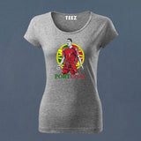 Portugal fan made T-Shirt for Women