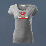 Fan-Made Arsenal T-Shirt for Women | Gunners Fan Gear