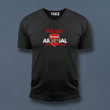 Fan-Made Arsenal T-Shirt for Men | Gunners Fan Gear