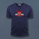 Fan-Made Arsenal T-Shirt for Men | Gunners Fan Gear