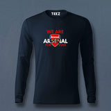 Fan-Made Arsenal T-Shirt for Men | Gunners Fan Gear