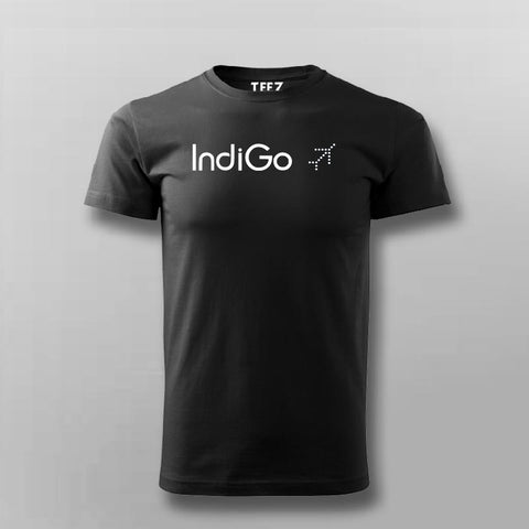 Buy This Indigo Flight Offer Round Neck T-shirt For Men (March) 2024 For Prepaid Only