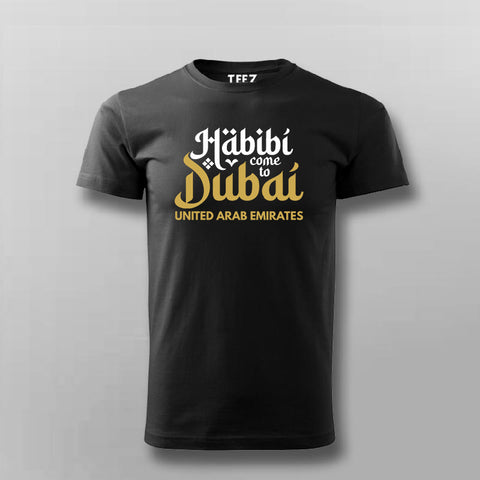 Habibi Dubai T-Shirt For Men – United Arab Emirates Charm