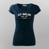 IIT Delhi Classic T-Shirt ESTD 1961 - For Women