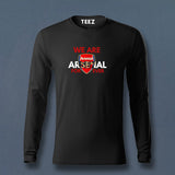 Fan-Made Arsenal T-Shirt for Men | Gunners Fan Gear