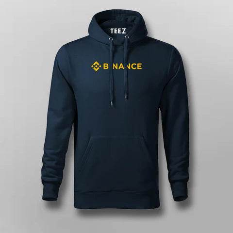 Buy This Binance logo Offer Hoodie For Men (August) For Prepaid Only