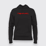 !Important CSS Coding Hoodie For Women