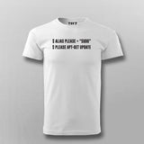 Alias Please="sudo" Funny Programming T-shirt For Men