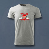 Fan-Made Arsenal T-Shirt for Men | Gunners Fan Gear