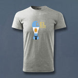 Fan-Made Argentina T-Shirt for Men | Albiceleste Pride