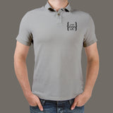 Embroidered Polo Shirts grey 