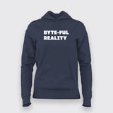 Byte-Ful Reality Hoodies For Women