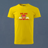 Fan-Made Arsenal T-Shirt for Men | Gunners Fan Gear