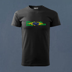 Brazil fan made T-Shirt for Men