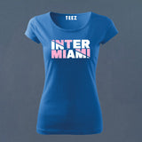 Fan-Made Inter Miami T-Shirt for Women | Herons Fan Gear