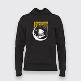 ASTRONOUTBlackHoodieForWomen