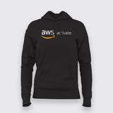 AWS Activate Women Hoodie - Power Your Cloud Journey by Teez