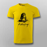 Adiyogi Lord Shiva: Divine Yoga Master Tee