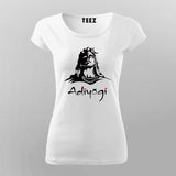 Adiyogi Lord Shiva - Spiritual Tee for Women