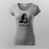 Adiyogi Lord Shiva - Spiritual Tee for Women