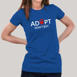 Adopt Love, Don't Buy Women's T-shirt