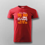 Not a Morning Person: Silent Mornings Tee