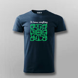 AI Omniscience Men's T-Shirt - Bow Before AI