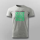 AI Omniscience Men's T-Shirt - Bow Before AI