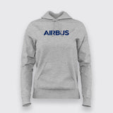 Fly High with Airbus - Women's Designer Cotton Hoodie