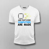 And That's How Computers Are Made Tee - Funny Geek Wear by Teez