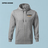 Anxiety-grey-zipper-hoodie