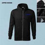 Apache-Mahout-black-zipper-hoodie