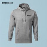 Appium-Automation-grey-zipper-hoodie