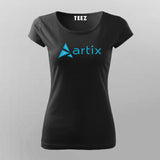 Artix Women's Tee - Sleek and Minimalist Wear by Teez