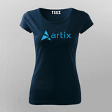 Artix Women's Tee - Sleek and Minimalist Wear by Teez