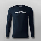 Ascendion Men's Round Neck Tee - Elevate Your Style with Teez